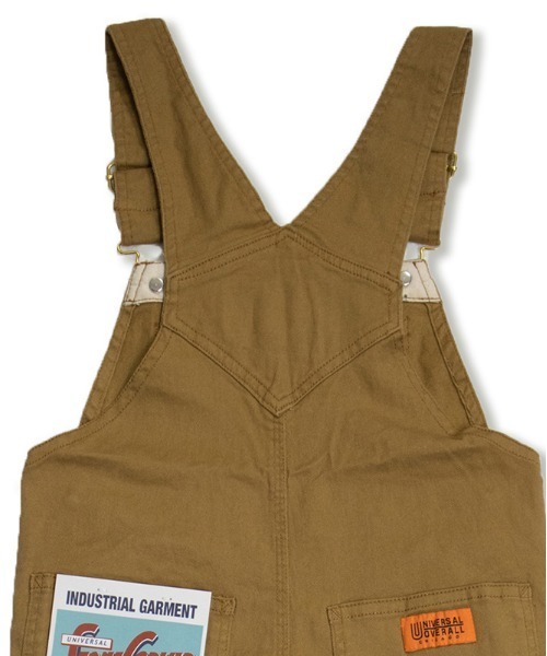 UNIVERSAL OVERALL（ユニバーサルオーバーオール）の「【KIDS】オーバーオール（サロペット/オーバーオール・キッズ・ベージュ/ブラウン・110/120/130/140）」の6枚目の写真