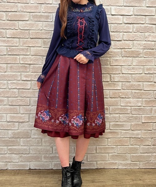 ガーベラ オータムローズｏｐ ワンピース Axes Femme アクシーズファム のファッション通販 Zozotown