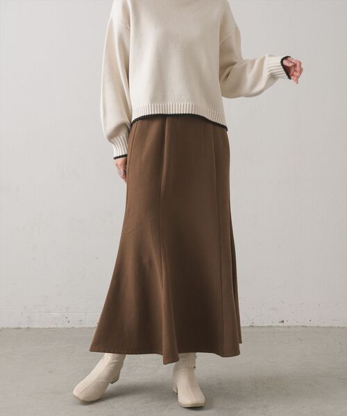 RETRO GIRL（レトロガール）の「ハイウエストマーメイドSK（スカート・レディース・ブラック/ブラウン/グリーン/ナチュラル・FREE）」の3枚目の写真