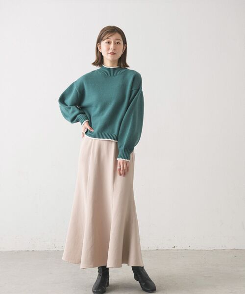 RETRO GIRL（レトロガール）の「ハイウエストマーメイドSK（スカート・レディース・ブラック/ブラウン/グリーン/ナチュラル・FREE）」の6枚目の写真