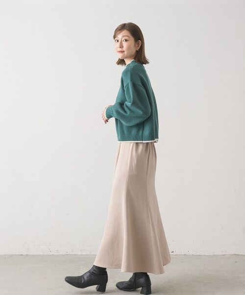 RETRO GIRL（レトロガール）の「ハイウエストマーメイドSK（スカート・レディース・ブラック/ブラウン/グリーン/ナチュラル・FREE）」の7枚目の写真