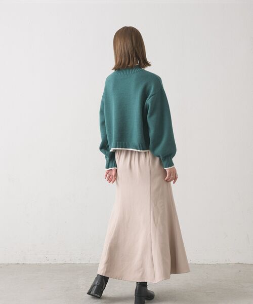 RETRO GIRL（レトロガール）の「ハイウエストマーメイドSK（スカート・レディース・ブラック/ブラウン/グリーン/ナチュラル・FREE）」の8枚目の写真