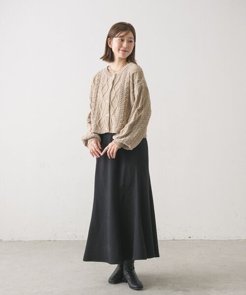 RETRO GIRL（レトロガール）の「ハイウエストマーメイドSK（スカート・レディース・ブラック/ブラウン/グリーン/ナチュラル・FREE）」の16枚目の写真