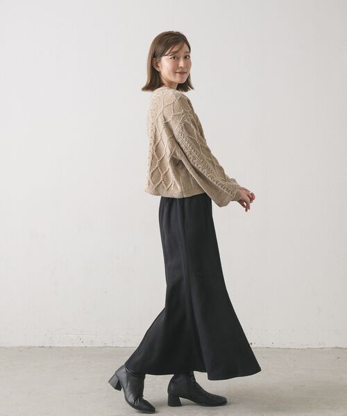 RETRO GIRL（レトロガール）の「ハイウエストマーメイドSK（スカート・レディース・ブラック/ブラウン/グリーン/ナチュラル・FREE）」の17枚目の写真