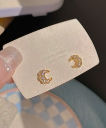 LAC-VERT | ゴールドムーンミニピアス(ピアス(両耳用))