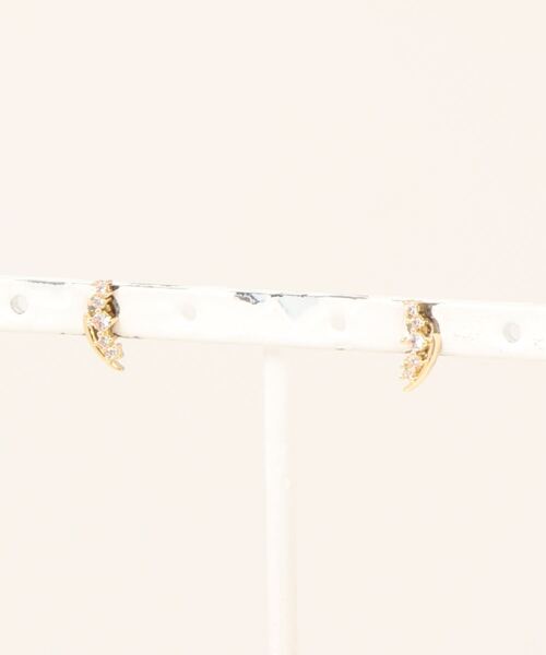 LAC-VERT（ラック・ヴェール）の「ゴールドムーンミニピアス（ピアス（両耳用）・レディース・その他1/その他2・FREE）」の11枚目の写真