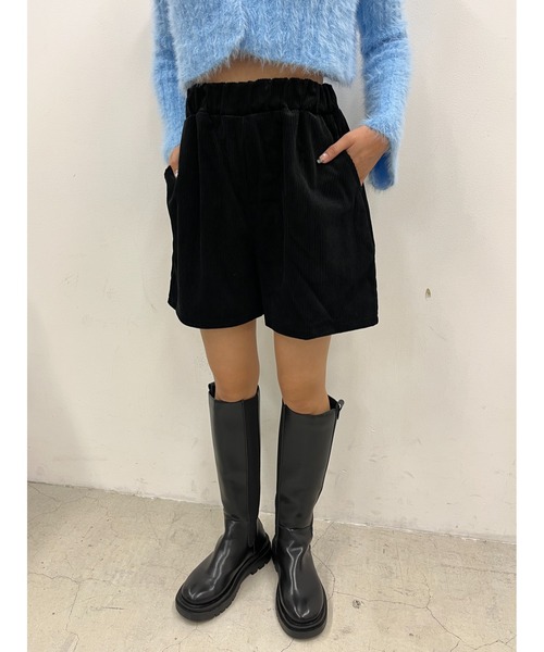 PHILLY(フィリー)の「コーデュロイショートパンツ(その他パンツ・レディース・ブラウン/アイボリー/ブラック・FREE)」の7枚目の写真