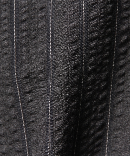 EDIFICE(エディフィス)の「◇レジメンサッカー ショートリブ ブルゾン(ブルゾン・メンズ・ネイビー/グレー/グリーン・48/46/44/50)」の15枚目の写真