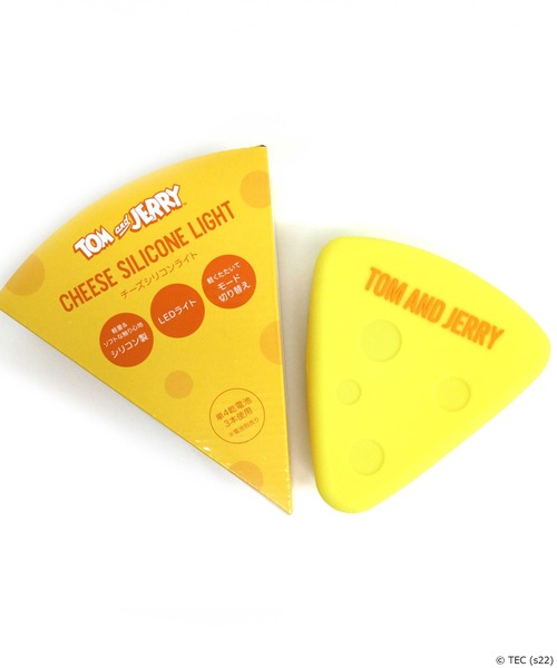 tom⭐︎商品 公式】TOMandJERRYチーズシリコンライト（照明）｜TOM&JERRY（トム