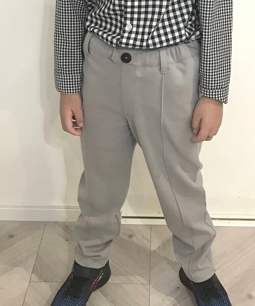 SHOO・LA・RUE(シューラルー)の「◆【110-140cm/プチセレ/ストレッチ】テーパードパンツ(その他パンツ・キッズ・グレー/ブラック・11/12/13/14)」の16枚目の写真
