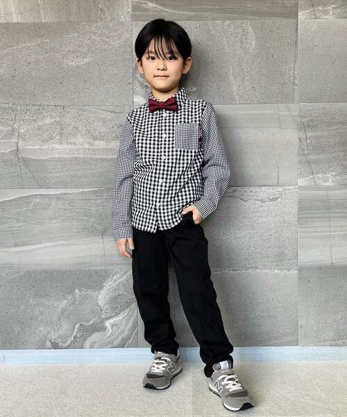 SHOO・LA・RUE(シューラルー)の「◆【110-140cm/プチセレ/ストレッチ】テーパードパンツ(その他パンツ・キッズ・グレー/ブラック・11/12/13/14)」の19枚目の写真