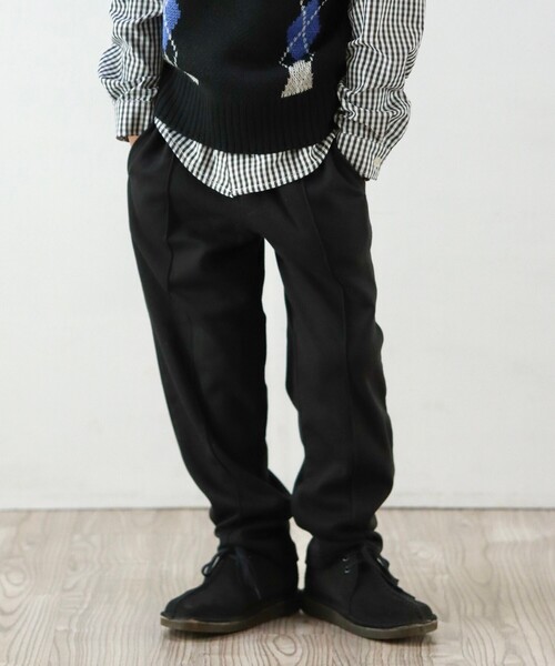 SHOO・LA・RUE(シューラルー)の「◆【110-140cm/プチセレ/ストレッチ】テーパードパンツ(その他パンツ・キッズ・グレー/ブラック・11/12/13/14)」の21枚目の写真