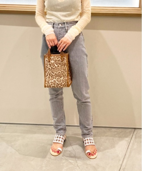 A VACATION(アヴァケーション)の「【A VACATION / アヴァケーション】CARAMEL LEOPARD LT キャラメルレオパード トート(トートバッグ・レディース・ブラウン・FREE)」の2枚目の写真