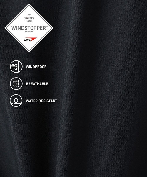 +phenix(プラスフェニックス)の「+phenix 別注 WINDSTOPPER(R) PRODUCTS BY GORE-TEX LABS スタンドハイネックシティダウンジャケット(ダウンジャケット/コート・メンズ・ブラック/グレー/カーキ・S/M/L/XL)」の13枚目の写真