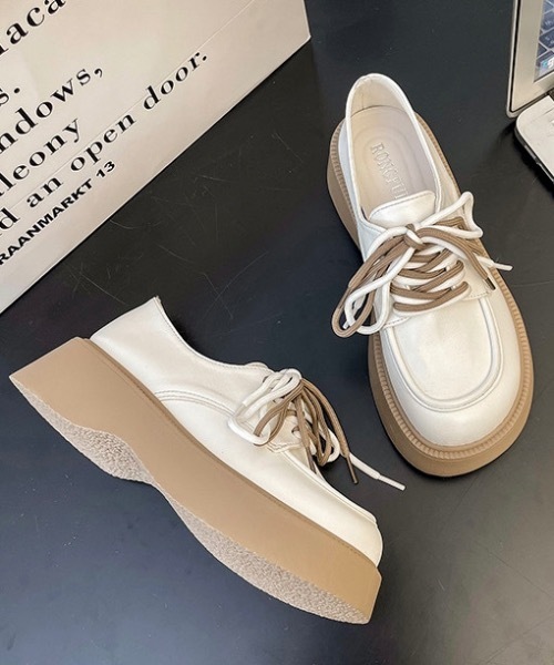 Burner(バーナー)の「【OKUOKU 0909】レトロローファー oku-shoes-666053329979-47(ローファー・レディース・A/B/C・36/38/40)」の1枚目の写真