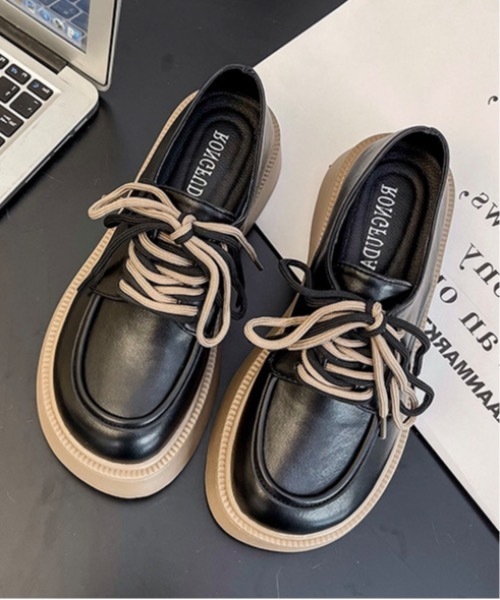 Burner(バーナー)の「【OKUOKU 0909】レトロローファー oku-shoes-666053329979-47(ローファー・レディース・A/B/C・36/38/40)」の3枚目の写真
