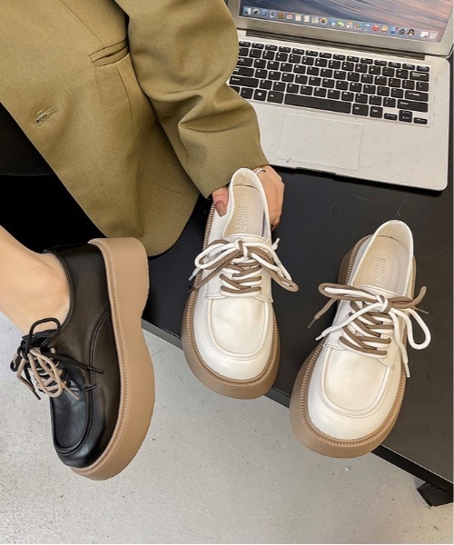 Burner(バーナー)の「【OKUOKU 0909】レトロローファー oku-shoes-666053329979-47(ローファー・レディース・A/B/C・36/38/40)」の8枚目の写真