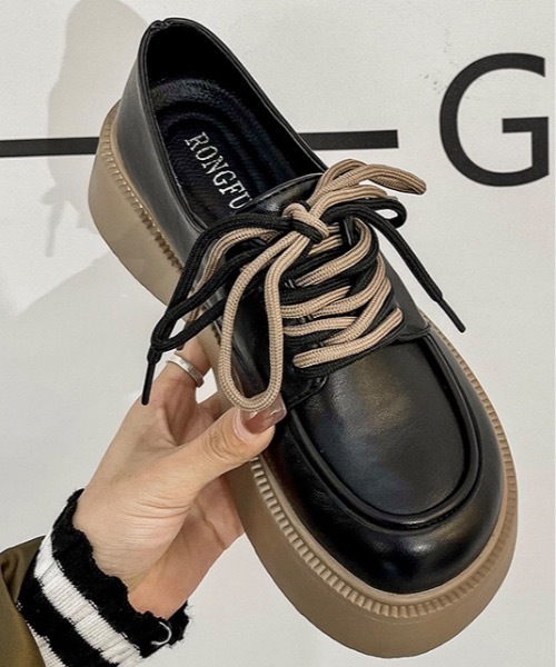 Burner(バーナー)の「【OKUOKU 0909】レトロローファー oku-shoes-666053329979-47(ローファー・レディース・A/B/C・36/38/40)」の7枚目の写真