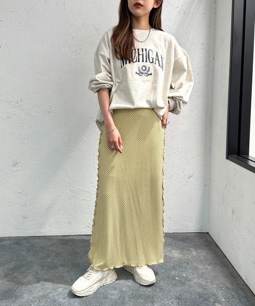 ぽこぽこナロースカート【ZOZOTOWN限定アイテム】（スカート）｜apres