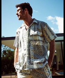 1 piu 1 uguale 3 | 113 ORIGINAL BANDANA PATCH HOLIDAY S/S SHIRTS(シャツ/ブラウス)