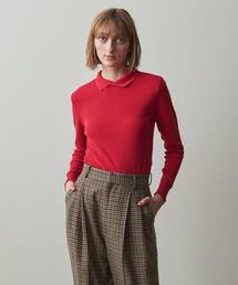 Steven Alan（スティーブンアラン）の「＜Adriana Kay × Steven Alan＞COLLAR LONG SLEEVE PULLOVER/カットソー（Tシャツ/カットソー）」