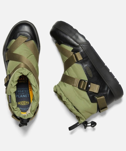 KEEN(キーン)の「HOODZERRA WP / フッドゼラ ウォータープルーフ / レディース ブーツ 防水(ブーツ・レディース・オリーブ・25.5cm/24cm/23cm/24.5cm/25cm/23.5cm/22.5cm)」の5枚目の写真