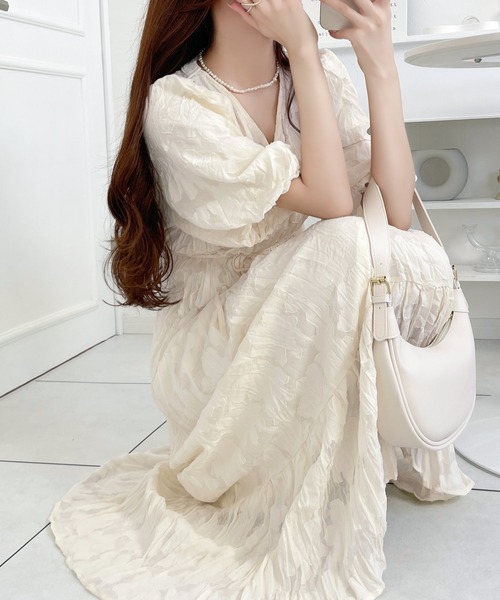 mily bilet】柔らか透け感で、大人かわいい＋α♪シアージャガード花柄