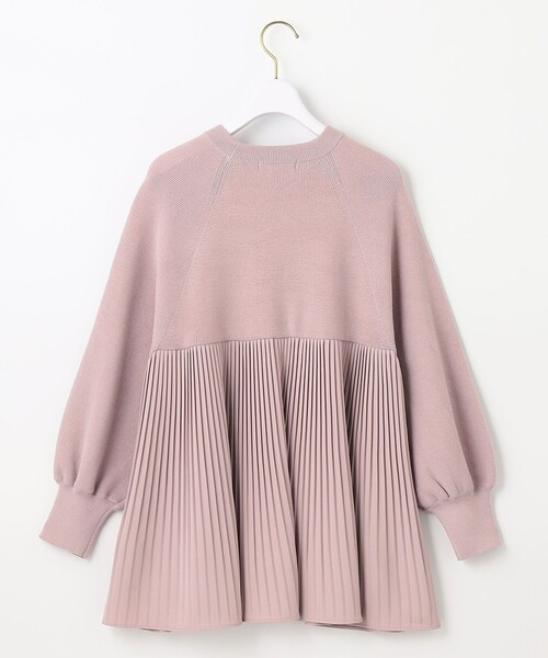 ANY SIS(エニィスィス)の「【洗える】プリーツコンビ ニット(ニット/セーター・レディース・アイボリー系/ライトグリーン系/ピンク系・2)」の10枚目の写真