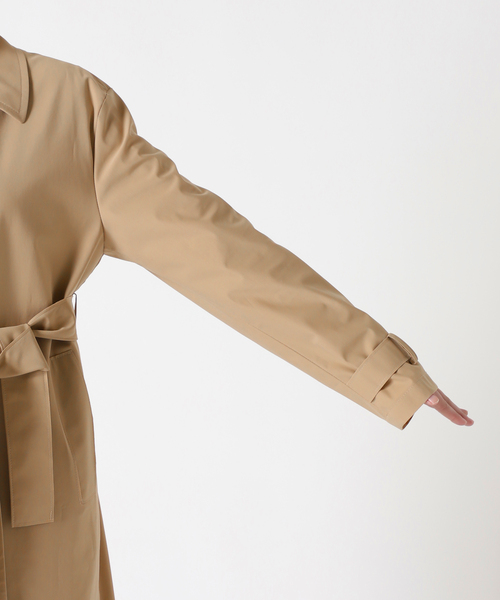 HARRIS WHARF LONDON(ハリスワーフロンドン)の「【HARRIS WHARF LONDON】Women dropped shoulder mac:トレンチコート(トレンチコート・レディース・キャメル・40)」の11枚目の写真