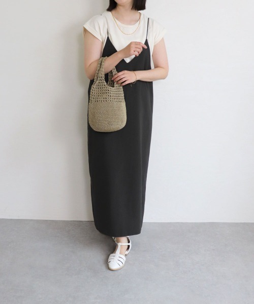 T・S・L（ティーエスエル）の「かぎ編みミニトートバッグ（トートバッグ・レディース・ベージュ/オレンジ/グリーン/ブラック・FREE）」の7枚目の写真