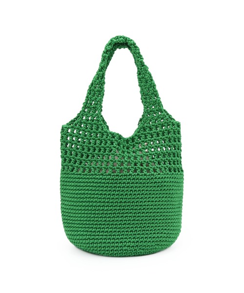 T・S・L（ティーエスエル）の「かぎ編みミニトートバッグ（トートバッグ・レディース・ベージュ/オレンジ/グリーン/ブラック・FREE）」の12枚目の写真