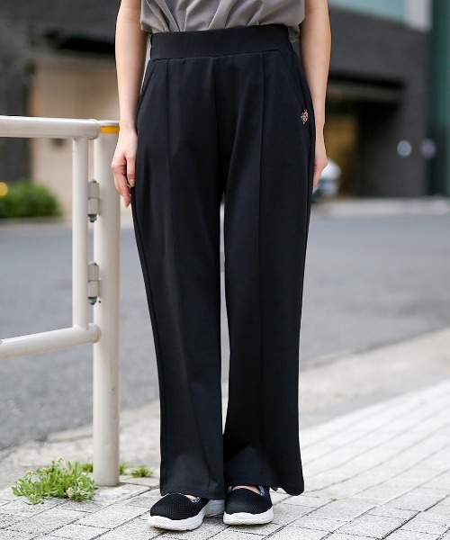 チチカカ(チチカカ)の「ポンチセンタータックパンツ(その他パンツ・レディース・ベージュ/ブルー/ブラック・MEDIUM/LARGE)」の6枚目の写真
