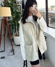 GeeRA（ジーラ）の「ミリタリーデザインベスト（ベスト）」