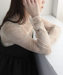 fredy emue | マーブルシアープルオーバー(Tシャツ/カットソー)