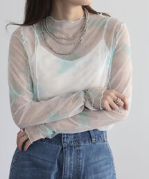 fredy emue | マーブルシアープルオーバー(Tシャツ/カットソー)