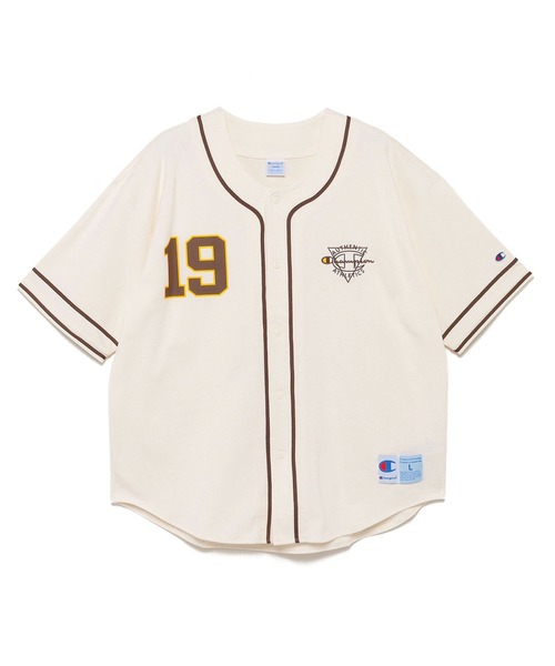 Champion(チャンピオン)の「champion C3-X319 BASEBALL SHIRT(シャツ/ブラウス・メンズ・グレー/ブラック/アイボリー・M/L/XL)」の9枚目の写真