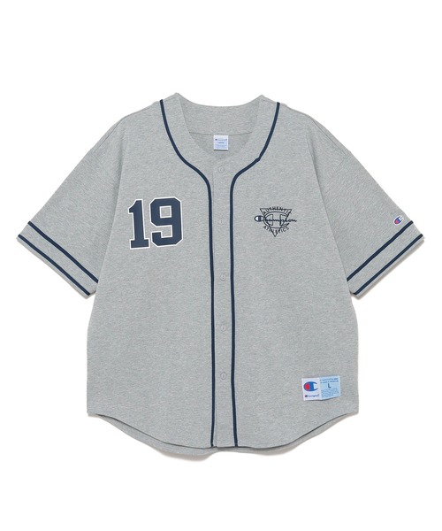 Champion(チャンピオン)の「champion C3-X319 BASEBALL SHIRT(シャツ/ブラウス・メンズ・グレー/ブラック/アイボリー・M/L/XL)」の11枚目の写真
