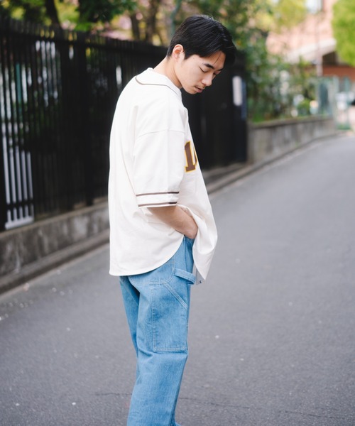 Champion(チャンピオン)の「champion C3-X319 BASEBALL SHIRT(シャツ/ブラウス・メンズ・グレー/ブラック/アイボリー・M/L/XL)」の16枚目の写真