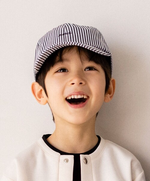 THE SHOP TK （ザ ショップ ティーケー ）の「◆フロント刺繍ロゴCAP（キャップ・キッズ・ブルー系2/ブラック/ライトパープル・00）」の8枚目の写真