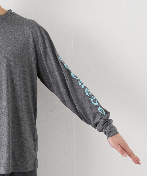 ELDORESO（エルドレッソ）の「【ELDORESO/エルドレッソ】Cross Long Tシャツ（Tシャツ/カットソー・メンズ・チャコールグレー・MEDIUM/LARGE）」の9枚目の写真