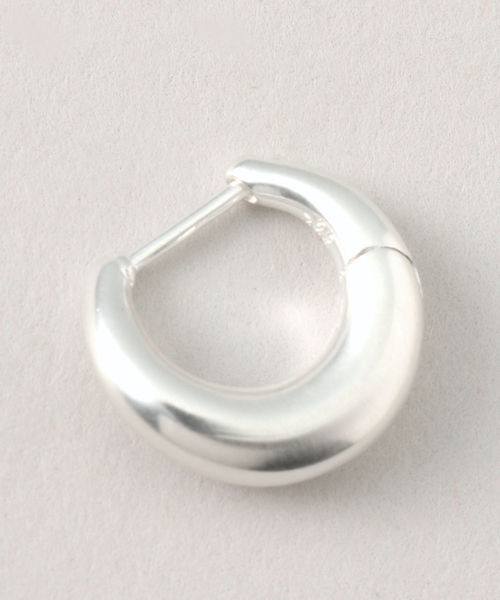 GEORG JENSEN（ジョージジェンセン）の「【GEORG JENSEN / ジョージ ジェンセン】SMALL HOOP ピアス（ピアス（両耳用）・レディース・シルバー・FREE）」の4枚目の写真
