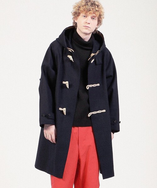 HAVERSACK（ハバーザック）の「HAVERSACK ATTIRE ダッフルコート（ダッフルコート・メンズ・ネイビー・M）」の9枚目の写真