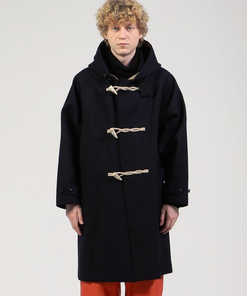 HAVERSACK（ハバーザック）の「HAVERSACK ATTIRE ダッフルコート（ダッフルコート・メンズ・ネイビー・M）」の13枚目の写真