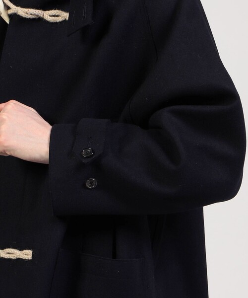 HAVERSACK（ハバーザック）の「HAVERSACK ATTIRE ダッフルコート（ダッフルコート・メンズ・ネイビー・M）」の4枚目の写真