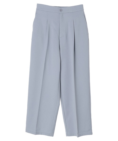 earth music&ecology（アースミュージックアンドエコロジー）の「タックワイドパンツ（その他パンツ・レディース・サックスブルー/ベージュ/ブラック・L/M/S）」の19枚目の写真