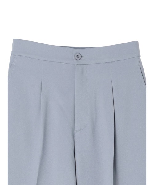 earth music&ecology（アースミュージックアンドエコロジー）の「タックワイドパンツ（その他パンツ・レディース・サックスブルー/ベージュ/ブラック・L/M/S）」の7枚目の写真