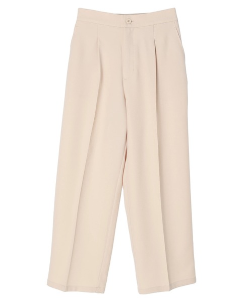 earth music&ecology（アースミュージックアンドエコロジー）の「タックワイドパンツ（その他パンツ・レディース・サックスブルー/ベージュ/ブラック・L/M/S）」の14枚目の写真