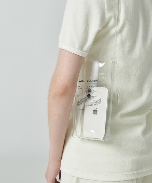 LOW CLASSIC（ロウ　クラシック）の「PVC MINI BAG（ショルダーバッグ・レディース・クリア・ONE SIZE）」の6枚目の写真