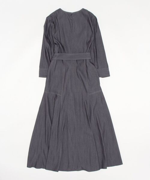 allureville（アルアバイル）の「ソフトデニムキーネックワンピース  