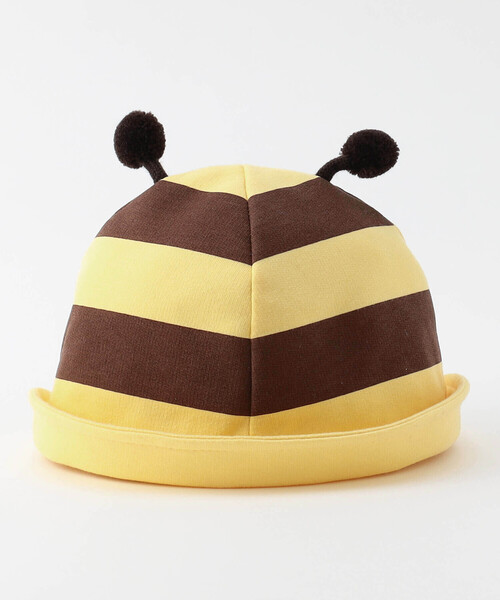 COMME CA ISM（コムサイズム）の「UVカット　昆虫モチーフハット(44-48cm)（ハット・キッズ・レッド/イエロー・FREE）」の3枚目の写真